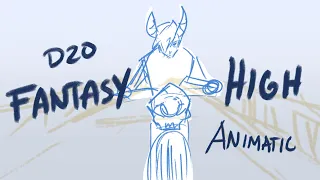 Dimension 20 Rough Animatic || Fabian vs Johnny Spells || Fantasy High