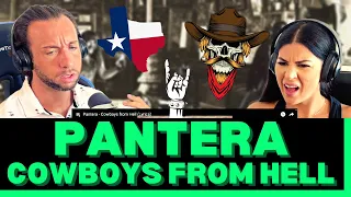 TEXAS WASN'T READY FOR THESE COWBOYS! First Time Hearing Pantera - Cowboys From Hell Reaction!