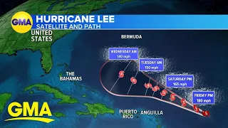 Hurricane Lee strengthens to Category 5 storm  | GMA