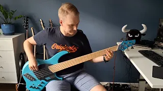 Delain - Moth to a Flame (Bass cover)