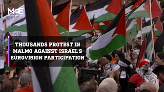 Thousands march in Sweden’s Malmo against Israel’s Eurovision participation