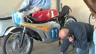 1967 Honda 6 RC174 Start up & Warm up 💥turn up volume💥