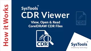 SysTools CDR Viewer - How to Open CorelDRAW CDR Files in Windows Without CorelDRAW
