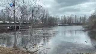 В Медвежьегорске из-за угрозы подтопления ввели режим повышенной готовности