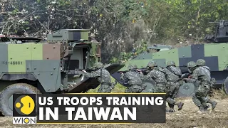 Taiwan president Tsai Ing-wen confirms US troops training on island | WION News