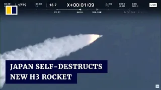 Japan destroys next-generation H3 rocket mid-flight after second launch attempt fails