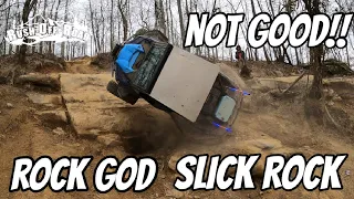 Rush Offroad Park ROCK GOD ROLLOVER and Slick Rock | Can Am X3 | RZR Turbo S Carnage