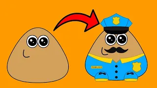 Pou virou um POLICIAL 👮‍♂️ | Pou Vlogs