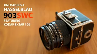 Unloading A Hasselblad 903SWC!