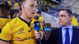 Fans scuffle with Wallabies after game