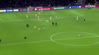 Unseen vídeo emerges of Lucas Mouras winner for Spurs vs Ajax | Champions League