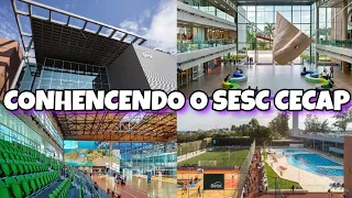 CONHECENDO E MOSTRANDO O SESC NOVO DE GUARULHOS DO CECAP - GRAZY DINIZ