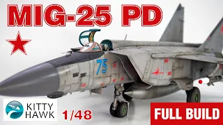 Mig-25 PD Kitty Hawk 1/48 scale