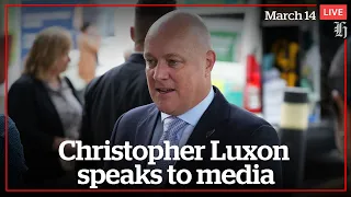 Christopher Luxon speaks to media from Fielding | nzherald.co.nz