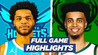 HORNETS vs BUCKS FULL GAME HIGHLIGHTS | 2021 NBA Season