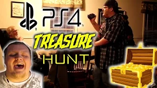 ANGRY GRANDPA - THE PS4 TREASURE HUNT REACTION!!!