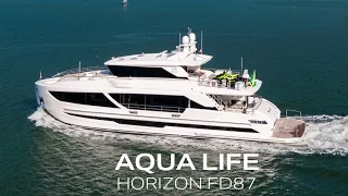 2020 Horizon FD87 Tour | 26 North Yachts