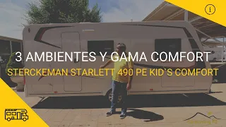 📹 3 ambientes y gama comfort |😍 Sterckeman 490 PE KID`S Comfort