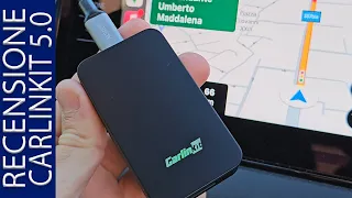 Recensione CarlinKit 5.0 - Trasforma Android Auto e Apple CarPlay da Cavo a Wireless