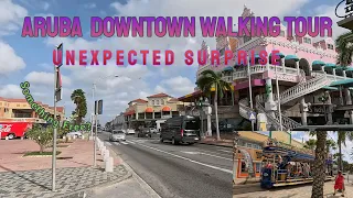 Aruba Walking Tour and Unexpected Surprise in Oranjestad