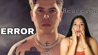 JD Pantoja - ERROR (video reacción)