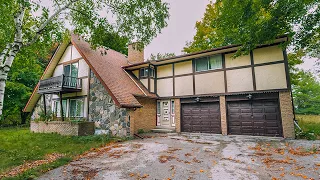 UNBELIEVABLE ABANDONED 1970s Tudor Home In The Middle of Nowhere l *UNTOUCHED*