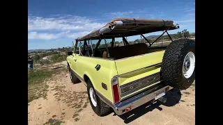 1972 Chevrolet Blazer SOLD #SoCalYellowK5