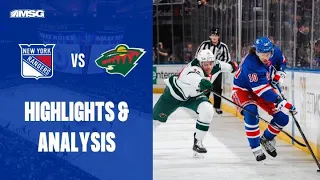 New York Rangers win a thriller in a shootout against Minnesota Wild | New York Rangers