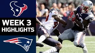 Texans vs. Patriots | NFL Week 3 Game Highlights