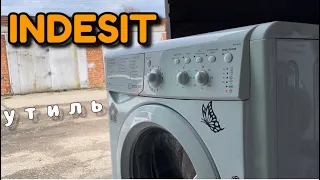 INDESIT IWSC6105 | Замена подшипников | Утиль