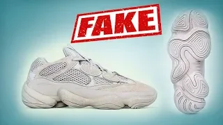 Sneakers ADIDAS YEEZY 500: real vs fake