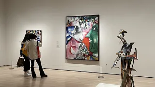 /MoMA 뉴욕 모마 미술관/ 마르크 샤갈의 나와 마을 Marc Chagall  I and the Village