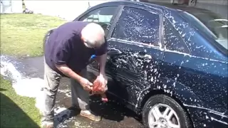 ANGRY GRANDPA WASHES CAR