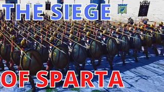 THE SIEGE OF SPARTA [272 BC] - RTR Imperium Surrectum - Rome total war Remastered Historical Battle