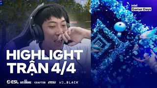 🏆 INTEL GAMER DAYS Highlight Trận 4: Nỗ lực muộn màng của team QNT - Liệu ai sẽ lên ngôi vô địch?