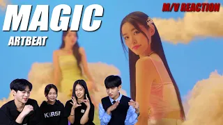 [Ready Reaction] ARTBEAT (아트비트) ‘MAGIC’ M/V REACTIONㅣPREMIUM DANCE STUDIO