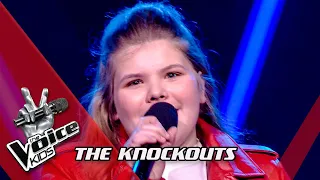 Inneke - 'Sweet but Psycho' | Knockouts | The Voice Kids | VTM