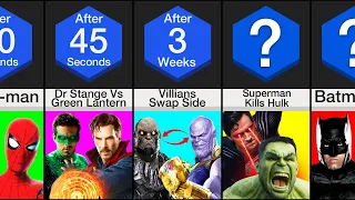 Timeline: What If Marvel Fought Against DC?