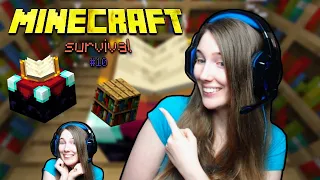 VARÁZSLÓ lettem?! + félig kész ház 😱😍😎 ł Noob alert!😂 ⚔️ Minecraft túlélő sorozat #10