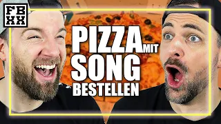 Singend eine Pizza bestellen - geht das? | Bromance Show