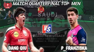 Patrick Franziska vs Dang Qiu Quarterfinal WTT Saudi Smash 2024