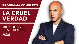 Juan Mayol + Néstor Grindetti #LaCruelVerdad | PROGRAMA COMPLETO 20/09/2023