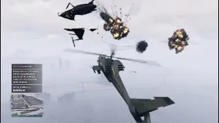 Gta Online : FH-1 hunter destroy jets & mk2 compilation