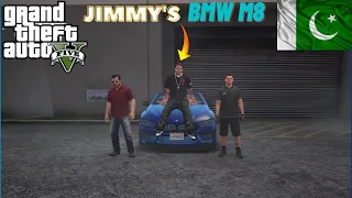 GTA 5 Jimmy Bought BMW M8 Black Car