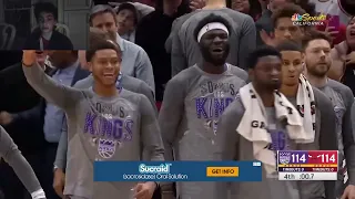 De'Aaron Fox hits game winner and says ''I'm Fucking Nice'' vs Bulls Reaction