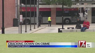 Cracking down on crime in downtown Raleigh