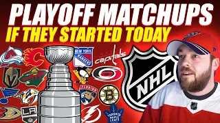 NHL Playoff Matchups If The Season Ended Today!