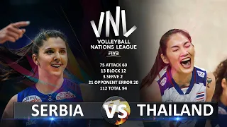 Serbia vs Thailand | Women's VNL 2023