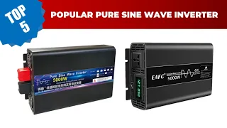 Top 5 Popular Pure Sine Wave Inverter 2024 [Update; Best Solar Inverter Reviews