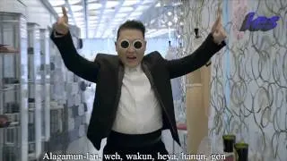 gentleman psy with lyrics english video
